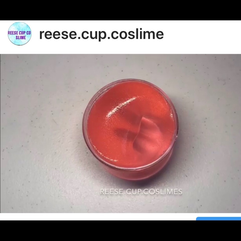 8oz Cherry Blossom Clear Slime
